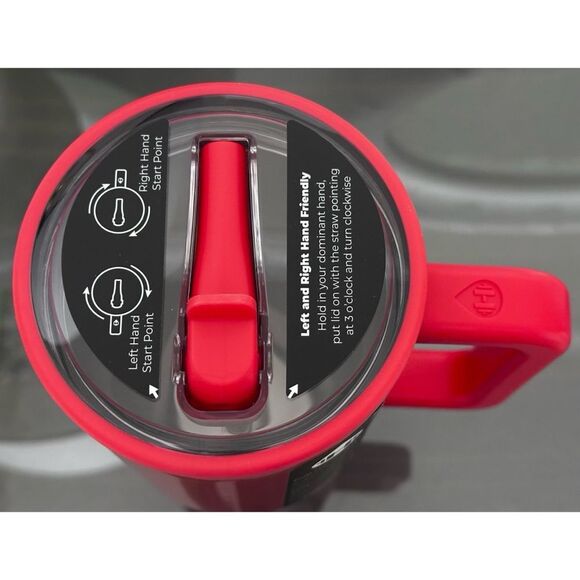 HydroJug 40oz Traveler, RED SHINE - Picture 4 of 5